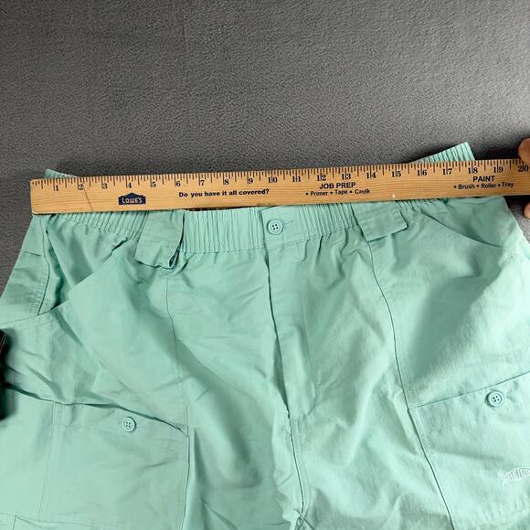 NWT AFTCO Original Fishing Cargo Shorts Men's Nylon 7-Pocket Size 42 New - Picture 10 of 11